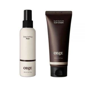 OBGE [무신사 단독구성] 멀티 텍스처 컬크림 + 스타일 세팅 픽서 / 맨즈 헤어스타일링 세트