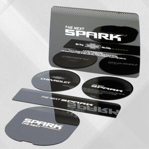 더넥스트스파크 컵홀더 LED 패드 튜닝 깔끔한 인테리어 텀블러 음료수 실내 받침용 수납 캔 차량 매트