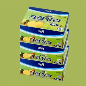 크린랩 장갑 일회용 요리용 위생 장갑 대용량 500매입