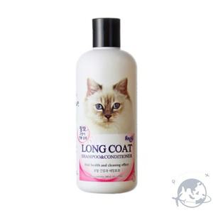 VEDANA 장모고양이전용 샴푸앤린스 300ML 고양이미용 고양이용품 고양이제품