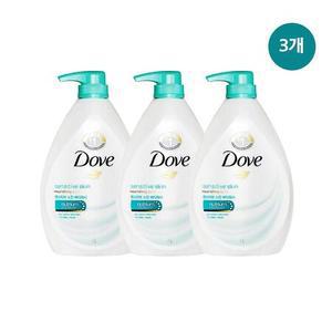 도브 센스티브 스킨 바디 워시 1000ml [3개]