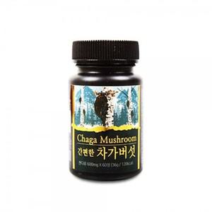차가버섯 60정 베타글루칸 비타민 식이섬유 함유 건강환 한방영양제 부모님선물