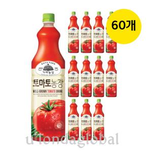 가야농장 토마토 농장 건강 주스 음료 1.5L 60개
