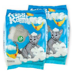키티스마일 키스카미 에코 고양이모래 10kg 2입 1박스