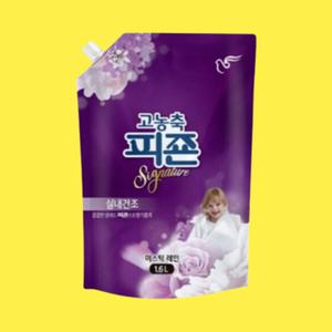 피죤 시그니처 미스틱 레인 리필 1.6L 4개