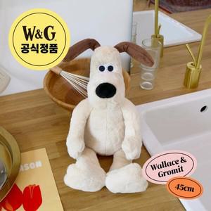 드림씨앤씨 [공식정품] 월레스와 그로밋 중형 인형 - 45cm