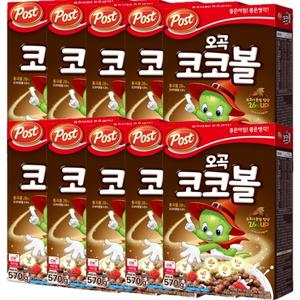 동서 포스트 오곡코코볼 570G x 10개