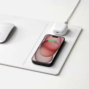 파우트 HANDS3 PRO DUAL 듀얼 무선충전마우스패드