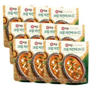 백설 크림치킨마크니 커리 170g x 12개