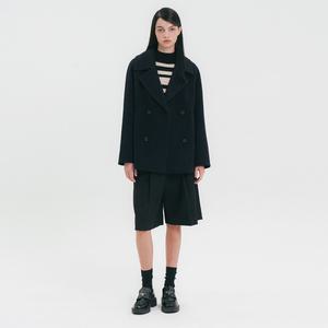 [롯데백화점]올리브데올리브 빅카라 더블 버튼 핸드메이드 코트(OW3WCH060)