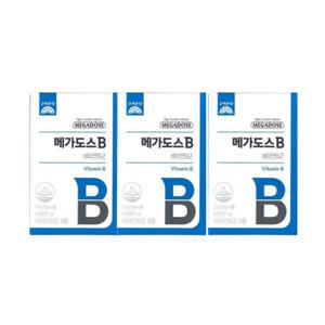 고려은단 메가도스B 비타민B군 850mg x 60정 3개
