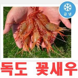 자연산 독도 꽃새우 500g 30~40마리 국내산