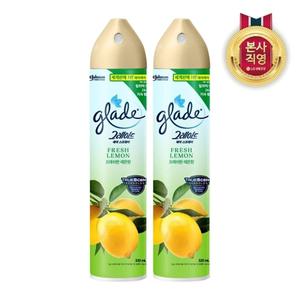 그레이드 미스트 에어스프레이 상큼한 레몬 320ml x 2개