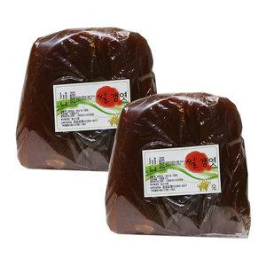 쌀갱엿 900g 2개(1.8kg) 갱엿 콩나물식혜 쌀조청 100%