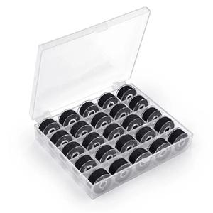 25P 북실세트 플라스틱 보빈케이스 재봉실 미싱