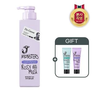 닥터그루트 제이몬스터즈 탈모케어 샴푸 로지머스크향 385ml