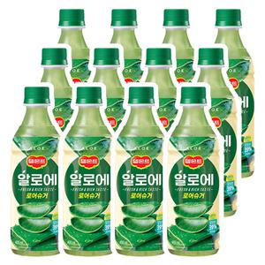 델몬트 알로에 로어슈거 400ml x 12개