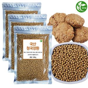 신영몰 국산 청국장환 500g X 3개 총 1.5kg 국내산 청국장 발효
