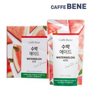 카페베네 수박에이드 파우치음료 190ml x 10개