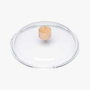 트루쿡 내열성 유리뚜껑 애쉬 24cm, 1개