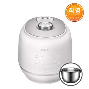 쿠첸 121+ 10인 올스테인레스 IH전기압력밥솥 블라썸화이트 CRT-RPS1091BW