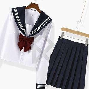 긴팔 세라복 세트 네이비 세라복교복 일본교복 놀이공원룩