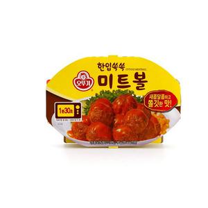 (무)오뚜기 한입쏙쏙미트볼(렌지)180g