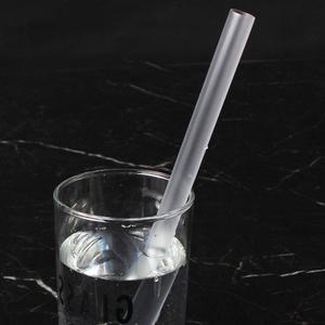 플라스틱빨대 버블티 12mmX250mm 투명 벌크 200개 일회용 스트로우 스무디빨대