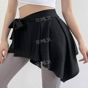 랩스커트 힙스카프 댄스 의상 요가 스포츠 레깅스 힙업 몸매보정 항공발송