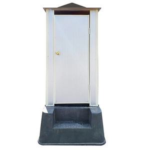 야외용 재래식 화장실 간이 변기 1개 하부 폴리에틸렌