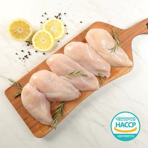치킨마켓 국내산 냉장 닭가슴살 10kg (1kg x 10팩)