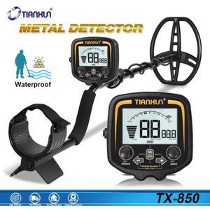 TX-850 금속 탐지기지하 전문 깊이 2.5m 스캐너금 보물 찾기핀포인터 11 인치