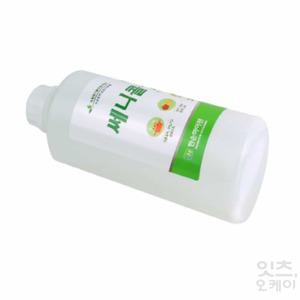 FIRSTOK 쎄니콜70 1L 야채과일세척제 아크릴명패 파티션명패 파티션이름표