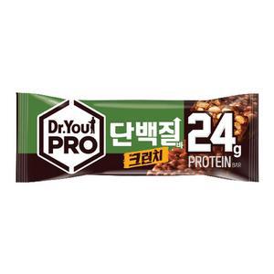 [오리온] 닥터유 프로 단백질바 크런치, 70g, 2개
