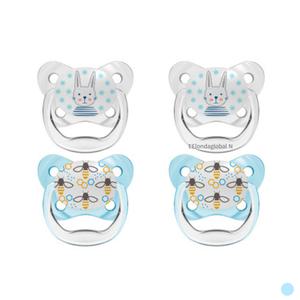 닥터브라운 쪽쪽이 노리개 젖꼭지 토끼 꿀벌 1단계 4P