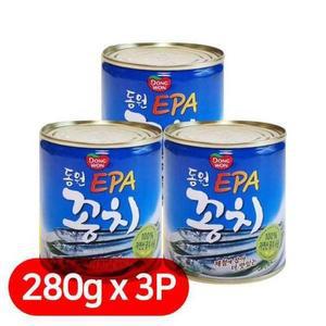 [XBK812M5_47]동원 EPA 꽁치 통조림 280g 1캔 고등어캔 마트