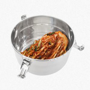 국산 올스텐 원형 김치통 중 가정용 반찬통 찬기 업소용 밀폐용기