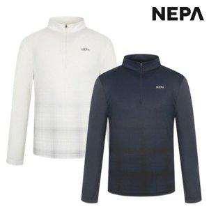 [네파]여름용 남성 프레쉬 아이스버그 냉감 집업 긴팔 티셔츠 - 7J35401