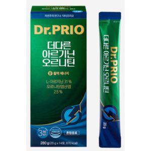 단독 닥터프리오 아르기닌 오르니틴 6200mg 초고함량 남성 활력 타우린 아연 4주분