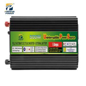 UPS 수정 사인파 전력 인버터, 700W 1000W 1600W DC에서 AC 12V 220V 가정용 자동차 변압기, 범용 소켓