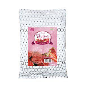 [기타]대호 까르페 딸기 소프트 아이스크림 1kg 6개 소프트파우더