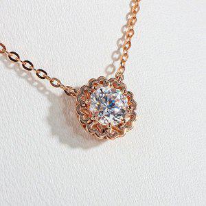 [샤밍주얼리]3부 천연 다이아 목걸이 GIA 멜로망스 프로포즈 결혼 기념일 여자 친구 선물