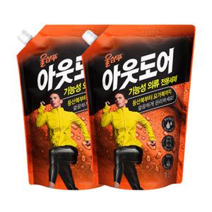 울샴푸 아웃도어 세제 1L리필 2개