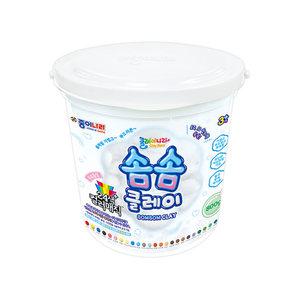 종이나라 솜솜클레이 800g + 컬러매직 80g 대용량 점토