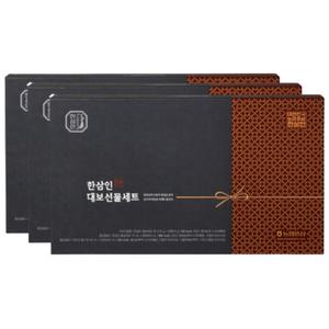 한삼인 홍삼대보 부모님 건강 3종 선물set 추천 3박스