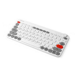 [기타]멀티 무선 블루투스 키보드 BK-300SB 화이트 유니콘