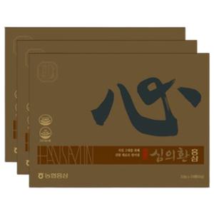한삼인 심의환 6년근 홍삼 면역 기억력 항산화 24환X3