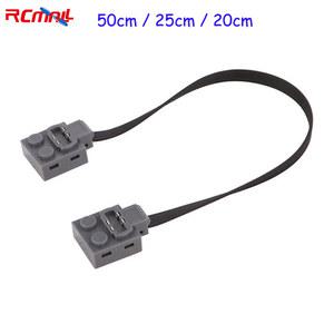 드론 추진 브릭 익스텐션 RCmall 빌딩 케이블 25cm 8886 블록 20cm 호환 50cm 가능 와이어 레고드