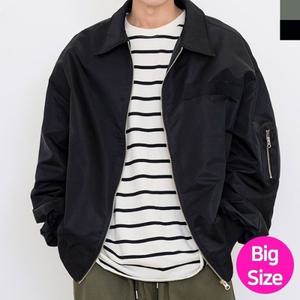 JJM-SS72 남자빅사이즈카라항공점퍼