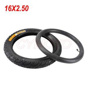 타이어 및 내부 튜브, 전기 자전거 (e-bike), 키즈 자전거, 소형 BMX 및 스쿠터에 적합, 16x2.50 (65-305),